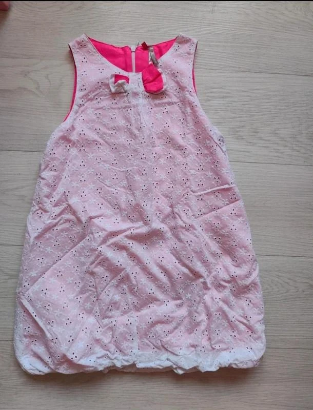 English embroidery dress 🦄 Size 4 years 🦄 Orchestra – photo 2